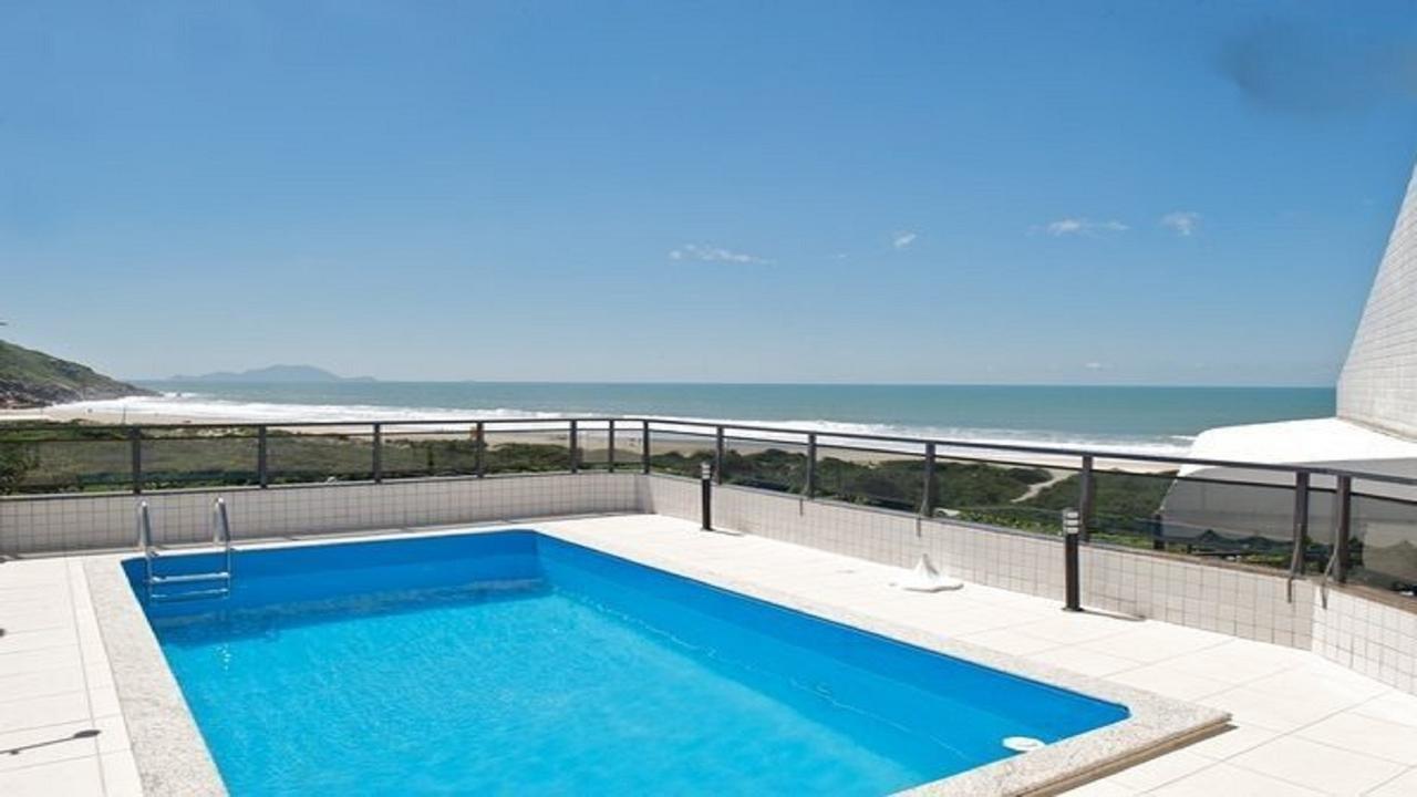 Linda Cobertura Frente Mar Com Piscina Privativa E Pe Na Areia! Apartamento Florianópolis Exterior foto