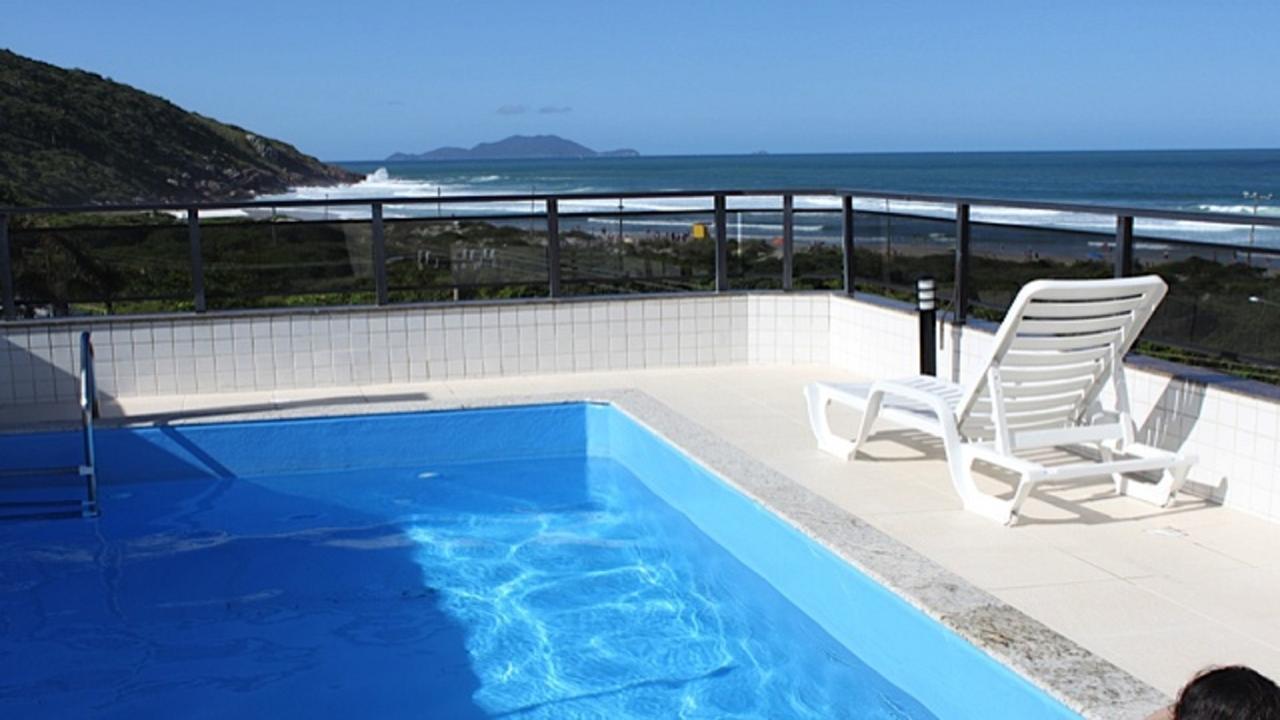 Linda Cobertura Frente Mar Com Piscina Privativa E Pe Na Areia! Apartamento Florianópolis Exterior foto